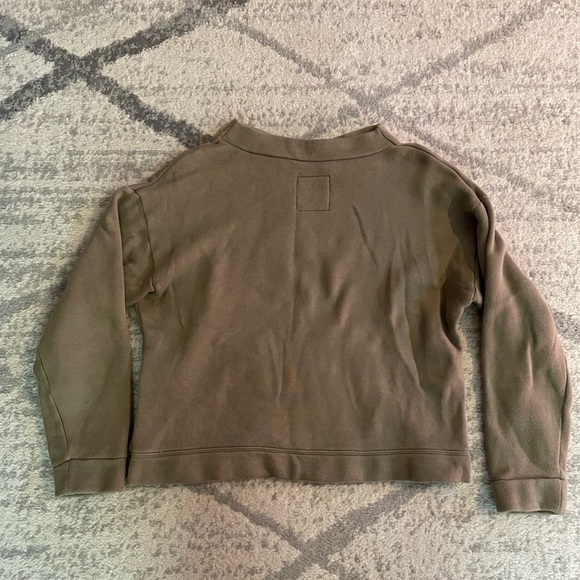 Madewell Light Olive Green Sweater - Picture 3 of 5
